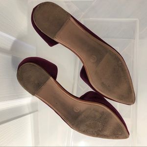 Merona Shoes - Medina Velvet D’Orsay Flats Merona Shoes - Medina Velvet D’Orsay Flats